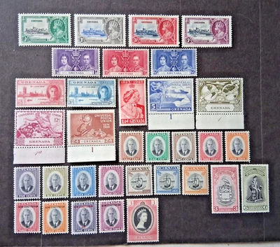 Grenada collection 1935-53 light mounted mint. - Изображение 1 из 2