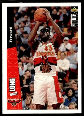 1996-97 Collector's Choice Grant Long Atlanta Hawks #2 - Image 1 of 2