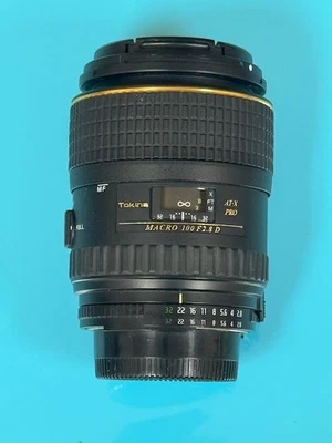 Tokina 100mm f/2.8 AT-X M100 AF Pro D Macro Lens for Nikon AF-D - Image 1 of 4