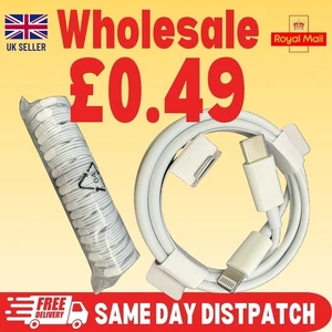 Wholesale joblot usb type c to iphone cable bulk lot charging lead charger - Picture 1 of 1