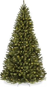 4,5 Fuß PreLit Weihnachtsbaum aus Fichte - Bild 1 von 2