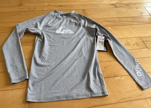 Quiksliver Boys Swimming Rashguard Size Medium 12 - Picture 1 of 5