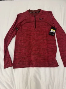 NWT Nike Golf Top Women Size Small Half 1/2 Zip Pullover 884973-666 Zonal Cool - Picture 1 of 6