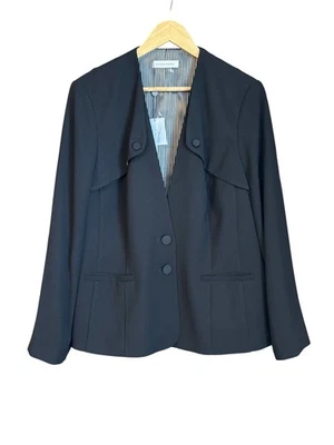 Windsmoor Vintage Black Blazer/Jacket. Lined Smart Office Occasion Size 20. NWTs - Image 1 of 4