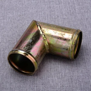 Universal 38mm OD 90-Degree Radiator Coolant Connector Hose L Pipe Tube ab - Picture 1 of 4