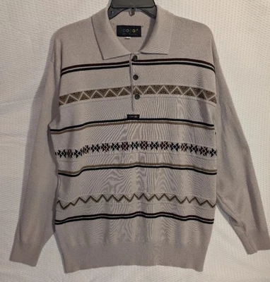 Vintage COOGI Australia Polo Style Sweater Size XL (small tear under the collar) - Image 1 of 4