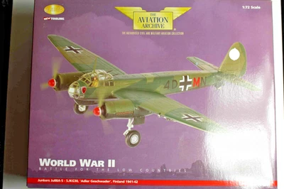 Corgi: Junkers Ju88 A-5 "Adler Geschwader" Luftwaffe 1941 im Maßstab 1/72. - Bild 1 von 2