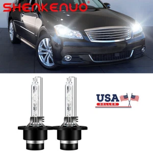 For Infiniti M35 M45 2006 2007 2008-2010 D2S HID Xenon Headlight Bulbs Low Beam - Picture 1 of 12