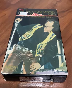 THE DOORS LIVE AT THE HOLLYWOOD BOWL - VHS RARE - 1987 Jim Morrison - MCA - Picture 1 of 4