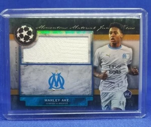 Marley Ake 2020-21 Topps Museum Momentous Material Jumbo Relics Sapphire /75 RC - Picture 1 of 4