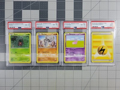 Pokemon Generations Connecting Obstruction Misprint Error PSA Graded  Cards Rare - Image 1 of 4