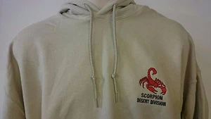 MERCENARY SCORPION DESERT DIVISION HOODIE - Picture 1 of 2