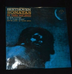 Josef Suk/Jan Panenka-Beethoven Sonatas For Violin/Piano, Supraphon-Play Tested - Imagen 1 de 3