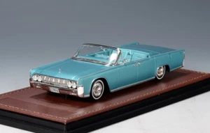 1/43 GLM Stamp 1964 Lincoln Continental Convertible Open roof Regal Turquoise Me - Picture 1 of 2