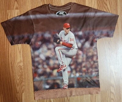Unique Kids MLB ROY HALLADAY Philadelphia Phillies Tee-Shirt - Medium 10-12 - Image 1 of 3