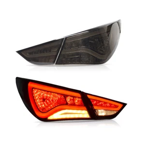 VLAND Smoked Ful LED Tail Lights For 2011-2014 Hyundai Sonata 6th Gen Sedan Set - Picture 1 of 7