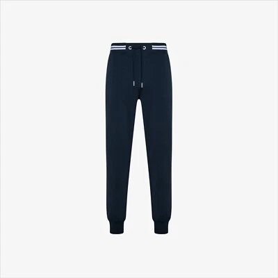 SUN68 Uomo Man F32134 PANTALONE LONG HERITAGE COTT. FL. NAVY BLU TUTA - Immagine 1 di 2