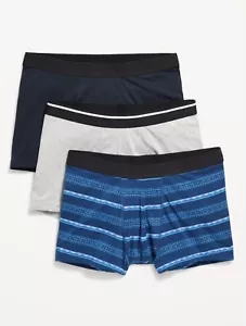 Old Navy Herren 3er Pack Trunks Boxershorts Unterwäsche 3 Zoll Schrittlänge Gr. M XXL - Bild 1 von 1