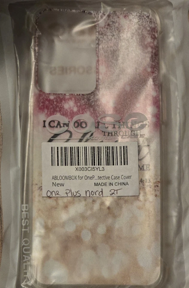 ABLOOMBOX for One Protective Case Cover New one Plus nord 2t "Christ" - Image 1 of 3