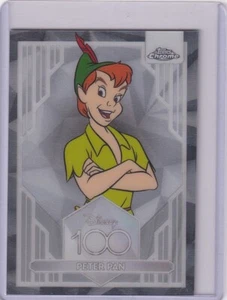 Topps Disney Chrome 100 Years Base Card No. 71 Peter Pan - Foto 1 di 2