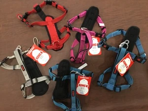 Kong dog comfort padded harness.various colors + sizes ,with Plastic buckle new - Picture 1 of 6