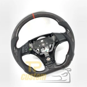 Real Carbon Fiber Steering Wheel fit for Mazda 6 Sedan 2003-2008 with Trim - Picture 1 of 7
