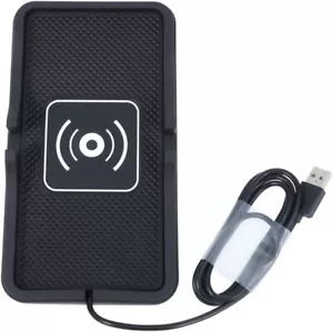 Ultra - Fast Wireless Car Charging Pad: 15W, 10W, 7.5W Quick Charge Choices NEW - Picture 1 of 6