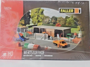 Faller HO 120256 Recycling Depot Building Kit In Factory Sealed Box - Picture 1 of 4