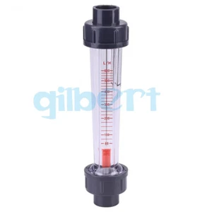60-1000Lh LZS-20 25mm Socket Flow Meter Plastic Tube Liquid Rotameter Measuring - Picture 1 of 5