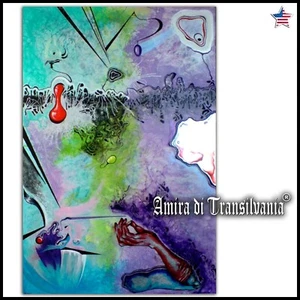 Art Painting Contemporary Abstract Landscape Modernism Surrealist Famous Artist - Picture 1 of 24