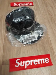 Supreme Grinch Box Logo New Era 59Fifty Fitted Cap Size 7 1/2 Black BNWT - Picture 1 of 6