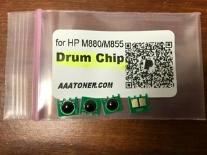 4 Drum Chips for HP Enterprise M880 M855 (CF358A CF359A CF365A CF364A) Refill - Picture 1 of 1