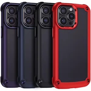 For Apple iPhone 13/13Pro/13 Pro Max Shockproof Slim Thin Phone Hard Case Cover - Picture 1 of 63