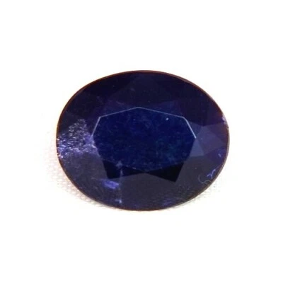 Shola Genuino 5.07 Ct Iolita Violeta Natural / Zafiro de Agua de Madagascar Foto 1 de 2