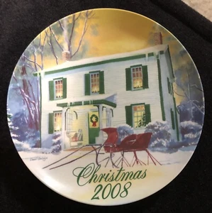 Smuckers Collector Christmas Plate 2008 Genuine New - Picture 1 of 3
