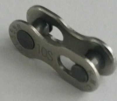KMC 10S Speed Missing Link for Bicycle Chain - 6 Pack fits Shimano, - Image 1 of 2