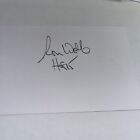 Ron Wolf HOF Green Bay Packers  Signed 3x5 Index Card