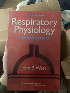 Respiratory Physiology The Essentials Ninth Edition John B. West - Picture 1 of 3
