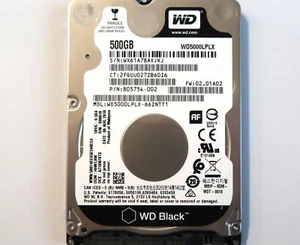 WD WD5000LPLX-66ZNTT1 HHNTJHK (WX61) Malasia 500gb 2.5" Sata HDD 06AUG2018 - Imagen 1 de 1
