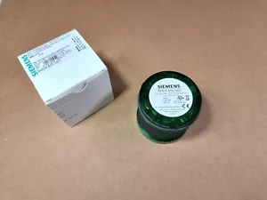 NUOVO Siemens 8WD4 400-1AC elemento luce continua verde 12-230V AC/DC - Foto 1 di 4
