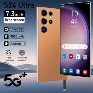 S24 Ultra 5G Smartphone 7.3" Factory Unlocked 4GB+64GB Android 14 Dual SIM - Imagen 1 de 15