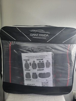 Juego de funda de asiento Giant Panda totalmente nuevo ajuste personalizado Toyota Rav4 2019-2023 híbrido Foto 1 de 4