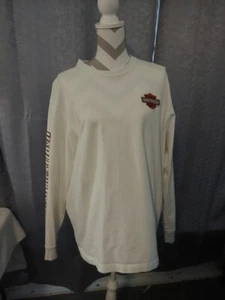 NOS Harley Davidson Mens Arm Graphic Crewneck Long Sleeve Shirt 98222-07VM XL - Picture 1 of 6
