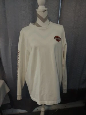 Новый из старых запасов Harley Davidson мужской руки графический Crewneck длинным рукавом рубашка 98222-07VM XL - Изображение 1 из 4