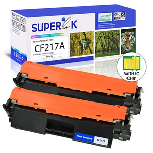 2PK CF217A 17A Toner do HP 17A LaserJet Pro M102w M102a MFP M130nw M130a z chipem - Zdjęcie 1 z 24
