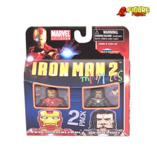Marvel Minimates Series 35 Iron Man 2 Movie Mark IV Iron Man & Whiplash