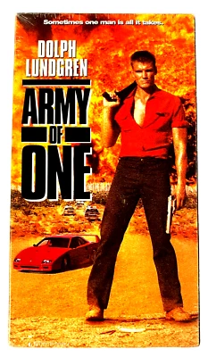 Army Of One VHS (1994) NEW SEALED WATERMARK - Image 1 of 4