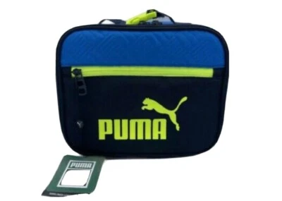 *NUEVO* Bolsa de almuerzo Puma Sidelines Combo Azul Bolsa de almuerzo escolar Foto 1 de 3