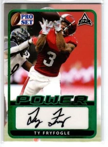 2021 Leaf Pro Set Power Emerald #BATF1 Ty Fryfogle /50 - Picture 1 of 1