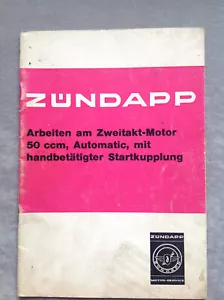 Zündapp Arbeiten am Zweitakt Motor 50 ccm Automatic Mai 1971 - Picture 1 of 2